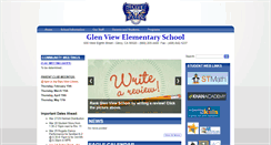 Desktop Screenshot of glenview.schoolloop.com