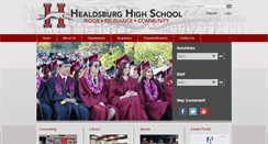 Desktop Screenshot of hhs-healdsburgusd-ca.schoolloop.com