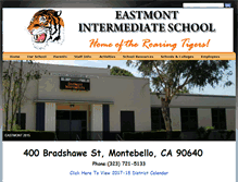 Tablet Screenshot of eai-montebellousd-ca.schoolloop.com