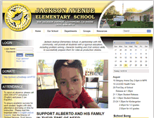 Tablet Screenshot of jackson.schoolloop.com