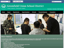 Tablet Screenshot of greenfield-ca.schoolloop.com