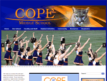 Tablet Screenshot of cope-bps-la.schoolloop.com