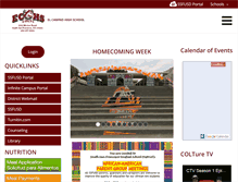 Tablet Screenshot of echs.schoolloop.com