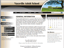 Tablet Screenshot of adulted-vusd-ca.schoolloop.com