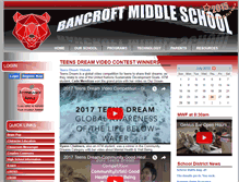 Tablet Screenshot of lbbancroft.schoolloop.com
