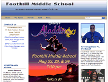 Tablet Screenshot of fms-ausd-ca.schoolloop.com