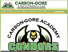 Tablet Screenshot of carsongore-lausd-ca.schoolloop.com