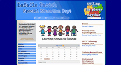 Desktop Screenshot of lpsed-lasalle-louisiana.schoolloop.com