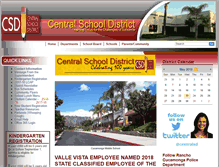Tablet Screenshot of csd-ca.schoolloop.com