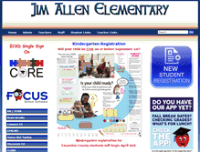 Tablet Screenshot of jaes-ecsd-fl.schoolloop.com