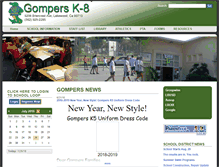 Tablet Screenshot of lbgompers.schoolloop.com