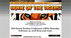 Desktop Screenshot of fes-lasalle-louisiana.schoolloop.com