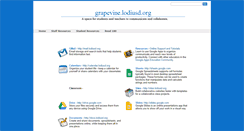 Desktop Screenshot of grapevine-lusd-ca.schoolloop.com
