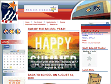 Tablet Screenshot of madison-lausd-ca.schoolloop.com