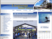 Tablet Screenshot of cms-csd-ca.schoolloop.com
