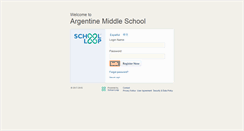 Desktop Screenshot of kckargentine.schoolloop.com