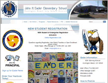 Tablet Screenshot of eader-huntington-ca.schoolloop.com