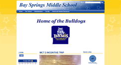 Desktop Screenshot of bsms-wjsd-mississippi.schoolloop.com