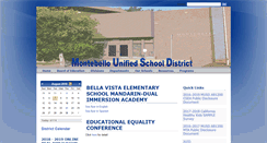 Desktop Screenshot of montebellousd-ca.schoolloop.com