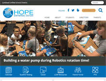 Tablet Screenshot of hope.schoolloop.com