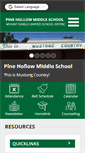 Mobile Screenshot of pihms-mdusd-ca.schoolloop.com