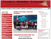 Tablet Screenshot of cms-ausd-ca.schoolloop.com
